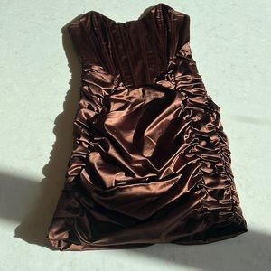 Strapless Corset mini dress size small
